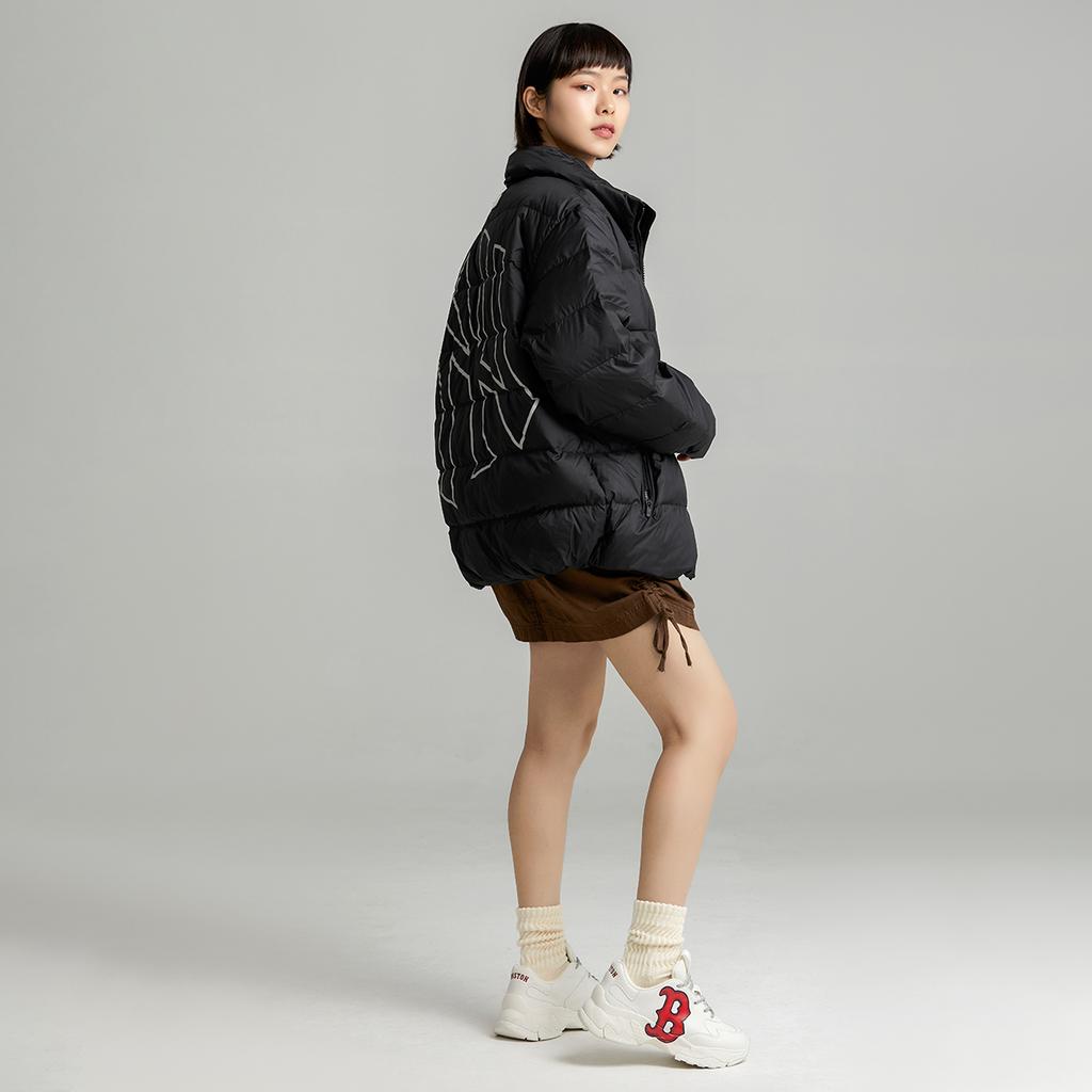 New MLB Down Jacket Cropped Unisex Black 3ADJB0726-50BKS