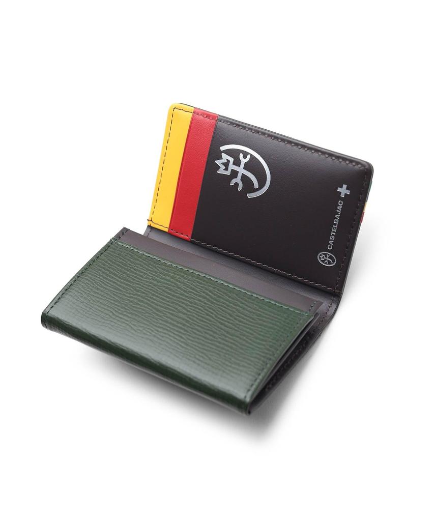 CASTELBAJAC Business Card Holder Press Accessory Men's Green
