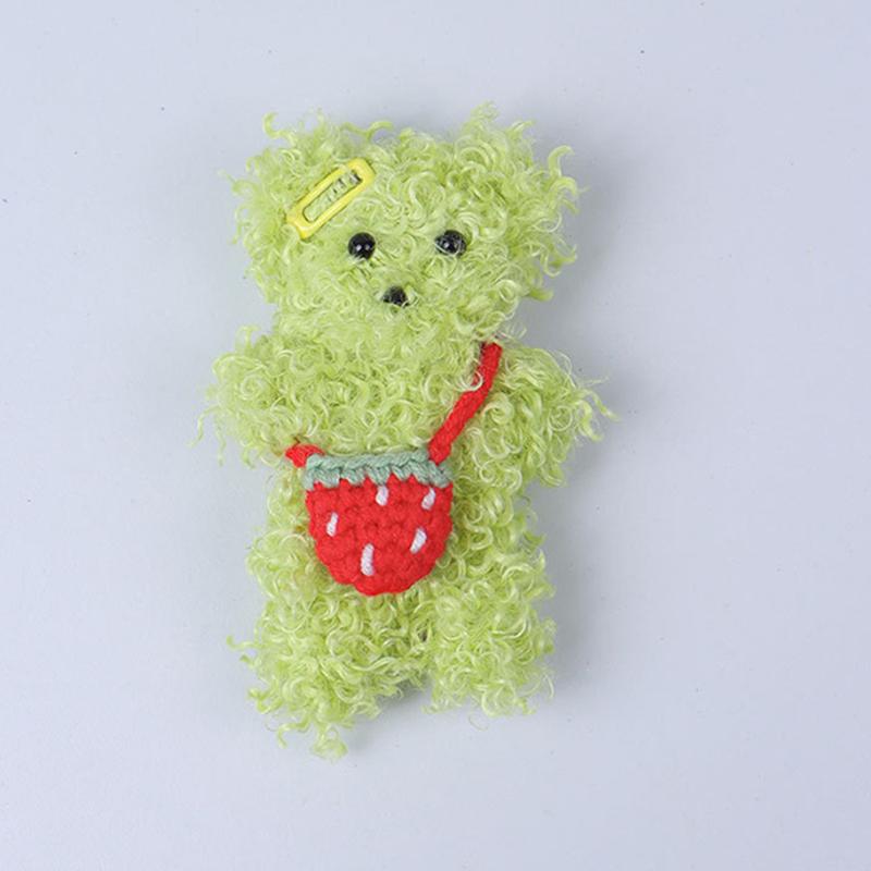 Cartoon Animal Plush Doll Bags Handbag Miniature Bag For 20Cm Doll Clothes Accessories Changing Dressing Game Kids Toys