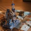 DIY 3D Holzpuzzle Leuchtturm Globus Spieluhr Miniaturmodellbausätze Puzzles für Geburtstagsgeschenke für Freunde