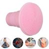 Brush Fascia Massager Head Silicone Replacement Muscle Massager Head for Reducing Soreness 18‑19mm