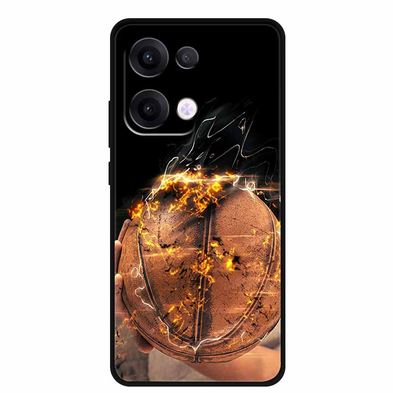 TPU Case For OPPO Reno 13 5G Phone Case Coque Shocproof Black Silicone Soft Back Cover For OPPO Reno 13 Reno13 Pro Case Funda