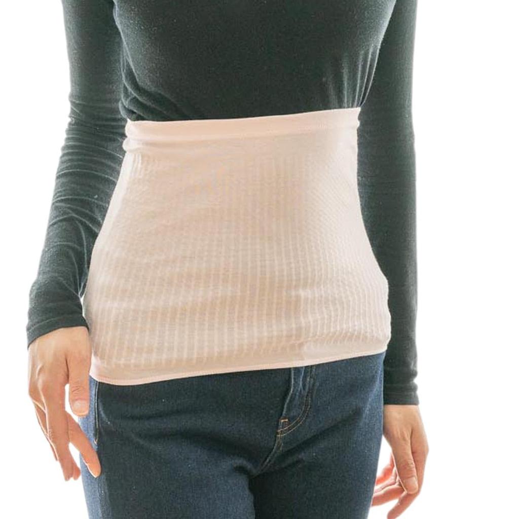 Tamagawa Onsen Ganbanyoku Silk Blend Belly Warmer (Pink) 3514-F-D