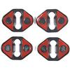 LLKUANG Car Door Lock Latches Cover Protector Compatible with Toyota Tundra 2022 2023 2024 Accessories ABS Car Door Lock Decorations