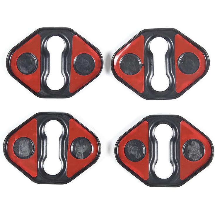 LLKUANG Car Door Lock Latches Cover Protector Compatible with Toyota Tundra 2022 2023 2024 Accessories ABS Car Door Lock Decorations