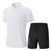 2026 Men's Casual Cotton Polo and Pants Set – Breathable, Comfortable, Customizable