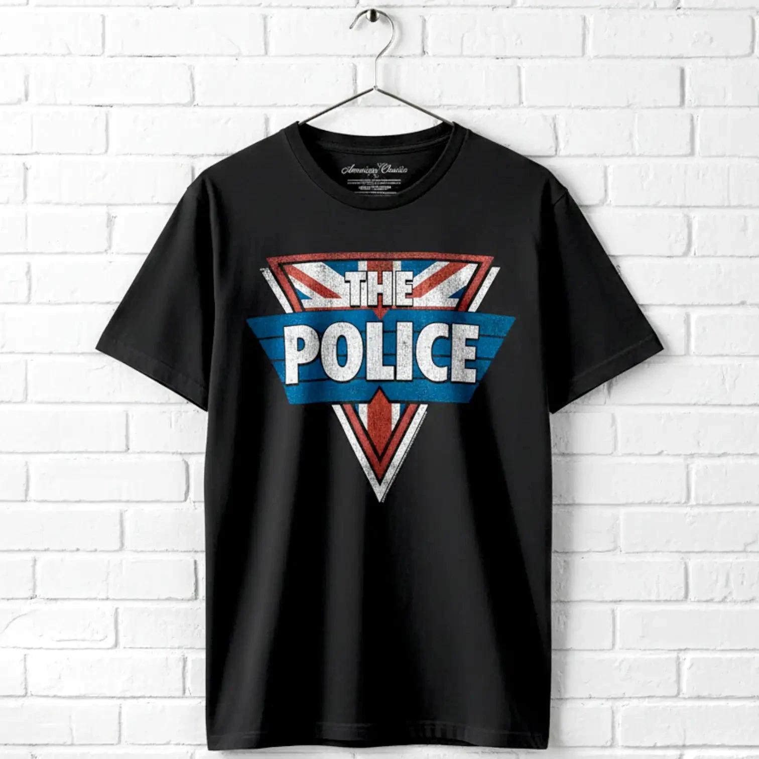 Мужская футболка с логотипом The Police Union Jack XL