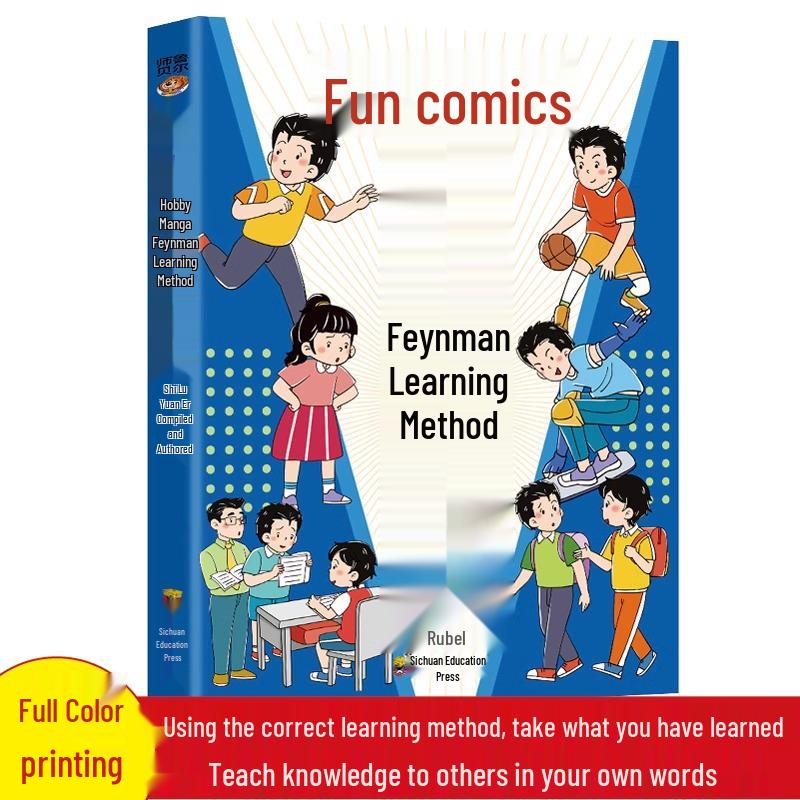 Feynman Learning: High-Scoring Comics for Top Elementary Students  Study & Reading
