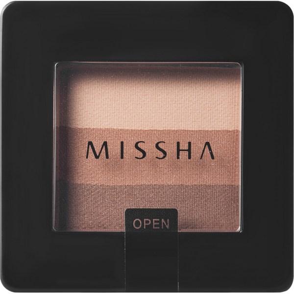 

Missha Triple Shadow 2G, Нет. 13 чайных напитков с молоком Lady, 1 популярная корейская косметика