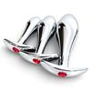 Metal Anchor‑Shaped Base Thumb Anal Plug Three Sizes Outdoor Anal Plug Outdoor Dildos Butt Plug Adult Sex Toys