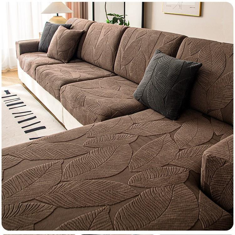 1pc New Waterproof Luxury Sofa Seat Cushion Covers Jacquard Fabric Sofa Covers for Living Room Soft Elastic Sofa Couch Covers