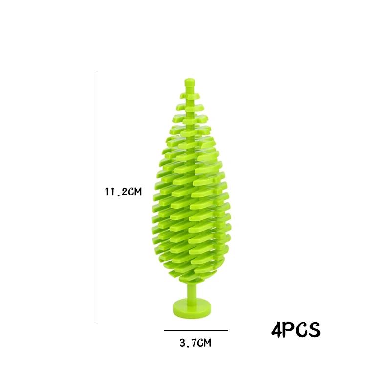 NEW Plants Pine Tree Spruce Rockery Building Blocks City Street View Garden Landscape Brick Compatible 3778 32607 2435 6064 2417