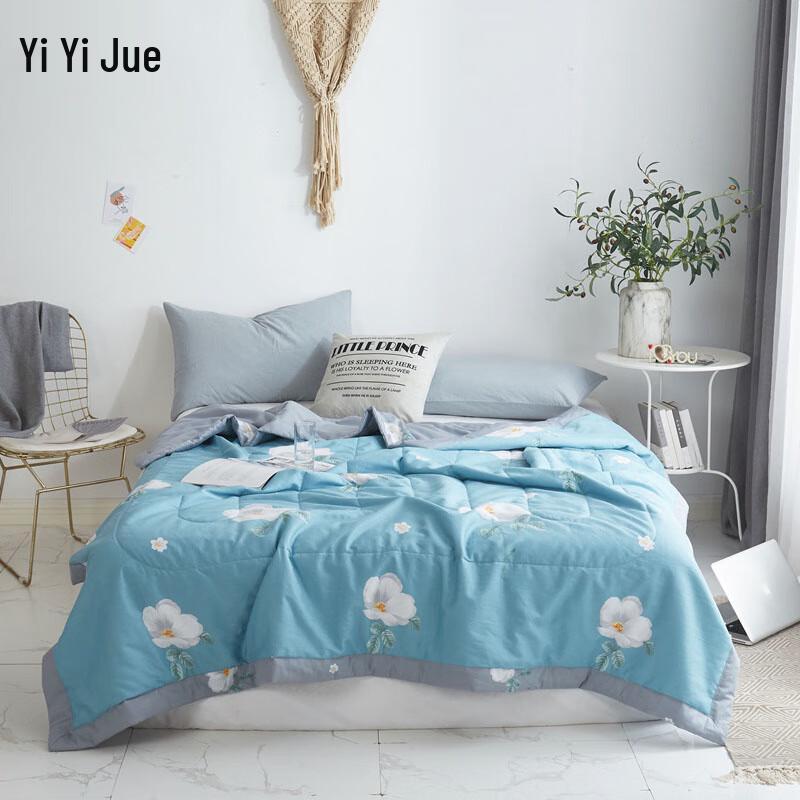 Yiyiai 100% Cotton Printed Summer AC Quilt
