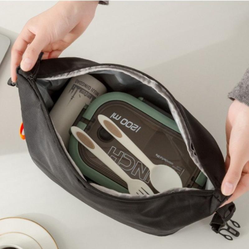 Lunch Pack Insulated Bento Bag Aluminium Foil Lunchbox Ice Bag Portable Dinner Picnic Food Lunch Storage Handbag for Work