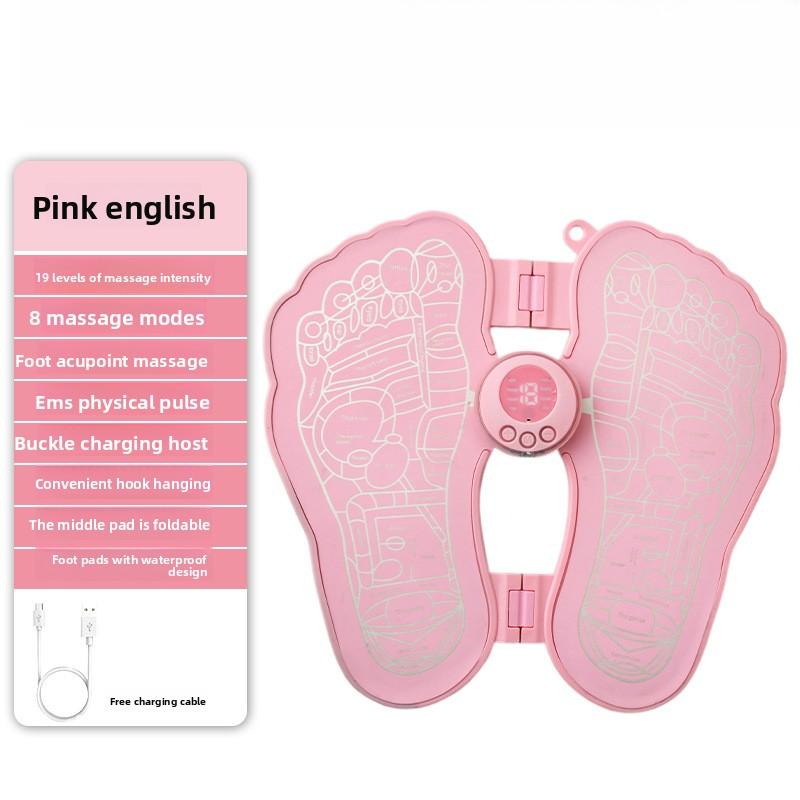 Intelligent Pulse Foot Massager Electric Acupuncture Relaxation Acupoint Folding Foot Foot Pad Foot Massager
