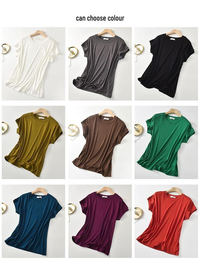 New Korean-Style Chic Batwing Sleeve Top