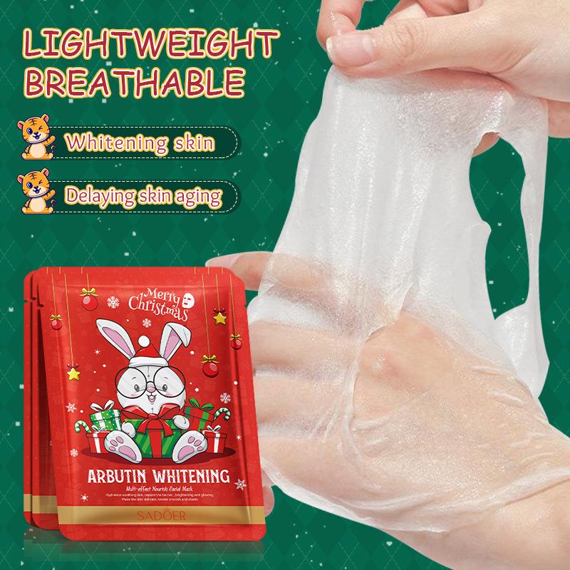 Sadoer Christmas Mask Series Whitening Facial Mask Hydrating Mask