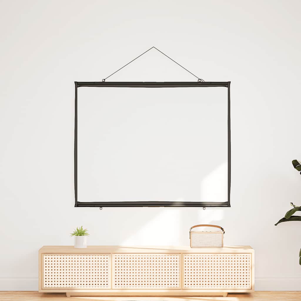 Projector Screen Wall Mounted 72 Inch 4:3 Aspect Ratio