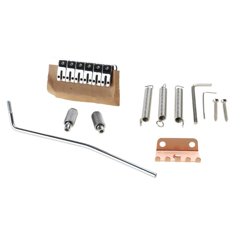 

6 String Guitar Tremolo Systems Bridge Electric Guitar Tremolo Bridge with Rod Electric Guitar Accessories Enduring 1