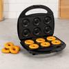 6 Holes Mini Donut Maker Fully Automatic Dessert Maker Practical Breakfast Donut Machine  for Home