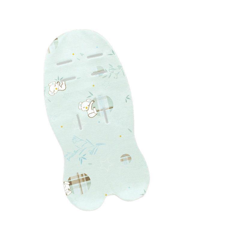 Runde Y T6 Universelle Eis-Seide Rattan Kinderwagen-Sitzauflage - Atmungsaktiv und Kühl für den Sommer