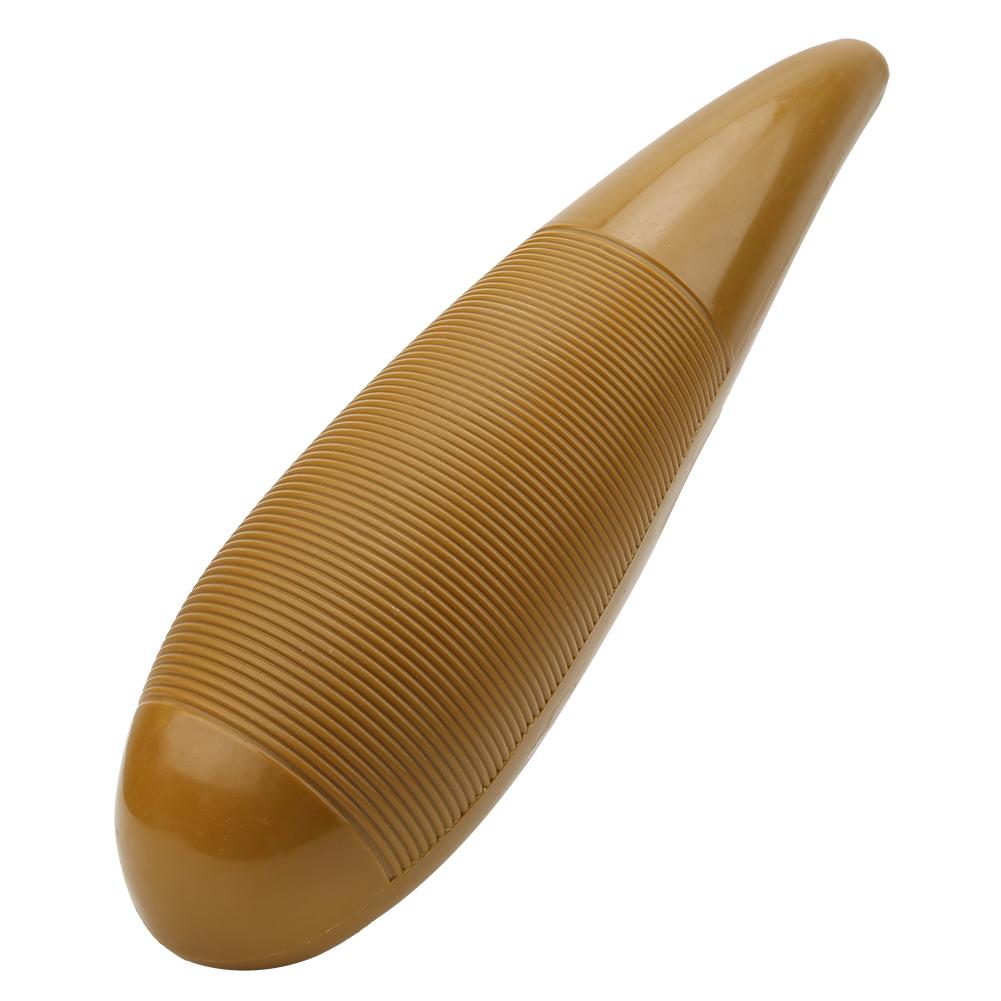 Plastic Guiro with Scraper Hand Orff Percussion Instrument Children Music Teaching Toy
