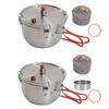 Outdoor Stove Top Pressure Cooker Meats Pots Stainless Steels Stove Pressure Cooker Meats Pots Camping Cookware Enduring