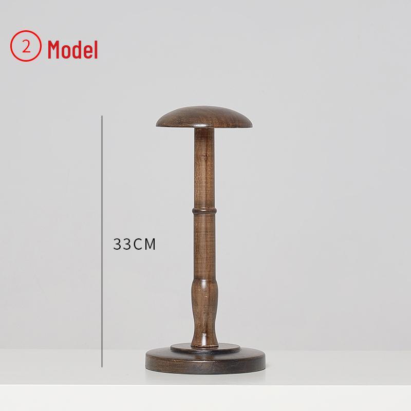 Деревянная настольная подставка для шляп - Домашняя витрина для шляп и одежды