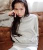 NICEGHOSTCLUB Ffats Girl Mockneck L/S Tee_Grey(Ng2Ffft560A)
