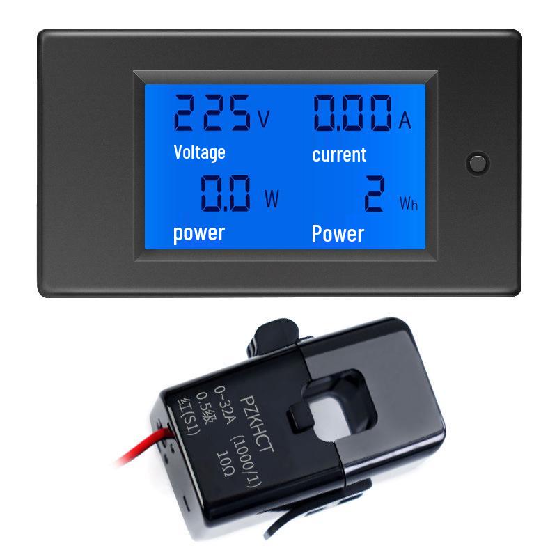 Peacefair AC Digital Multifunction Power Meter: Voltage, Current, Watt, and Electricity Measurement.