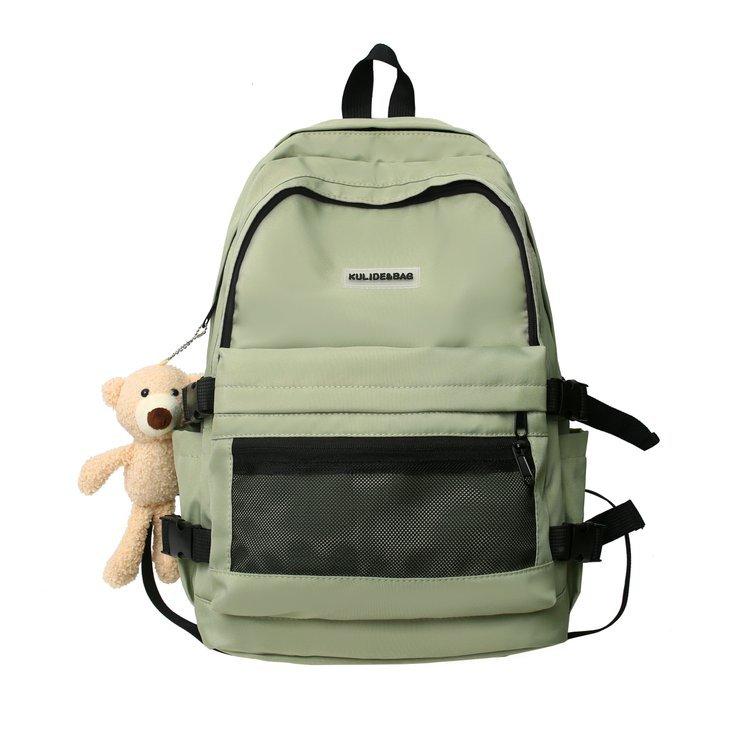 Schoolbag Korean version Japanese ins junior high school high school college student schoolbag large capacity simple casual versatile travel backpack