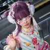 Y2K Crying Tears Half Frame Glasses For Men Women Spice Girl Anime Cosplay Hip Hop Funny Retro Eyeglass Subculture Accessory
