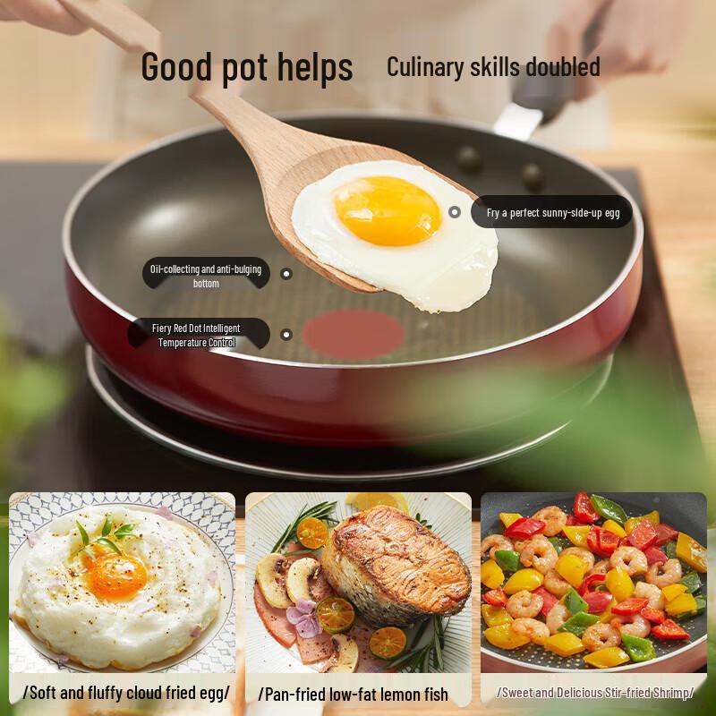 Supor Non-Stick Frying Pan with Thermo-Spot