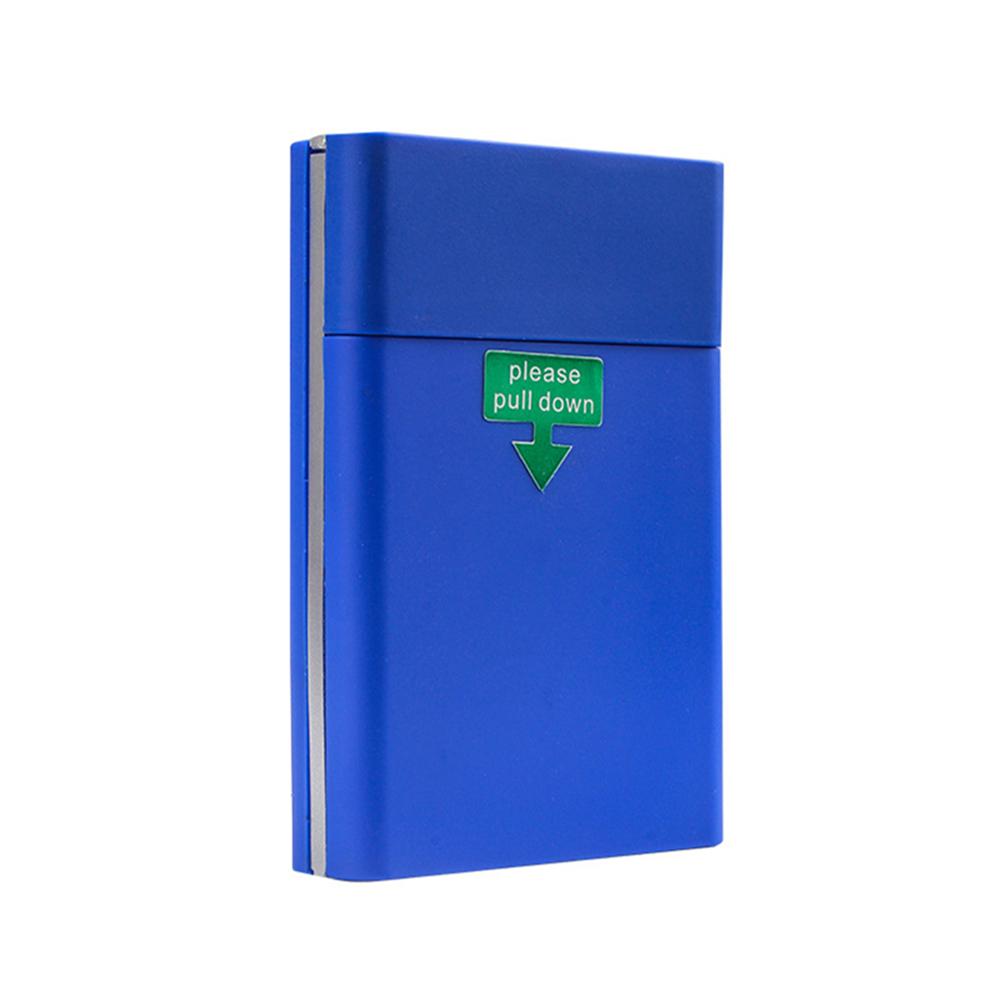 1pc Pull-down Pop-up Cap Cigarette Box Plastic Personalized Portable Moisture-proof And Pressure-resistant Box