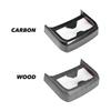 LHD/RHD For Kia Telluride 2027 Car Tuning Carbon Fiber Rear Row Water Cup Cover Trim Interior Gauges Parts Accessories