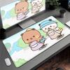 Anime Mousepad Kawaii Bubu Dudu Laptop Office Extend Deskmat PC Gaming Accessories HD Print Cute Rubber Carpet Non-slip Keyboard