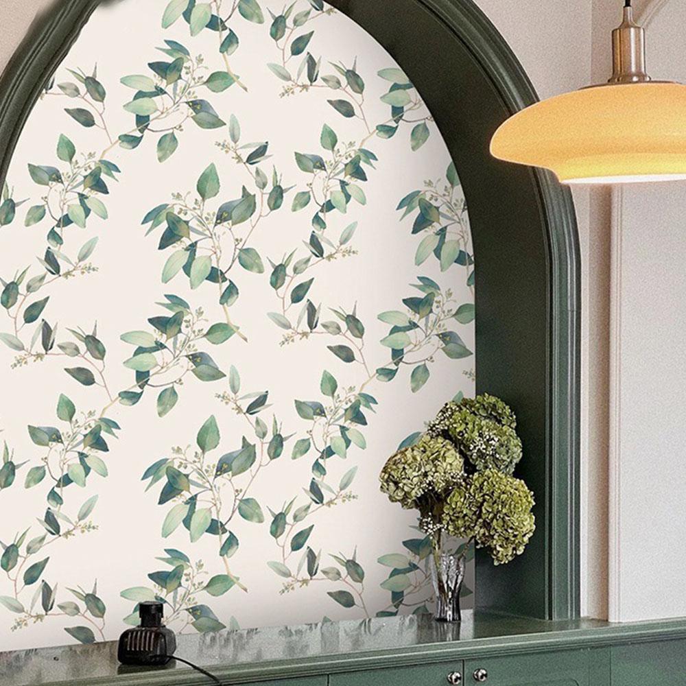 Floral Peel And Stick American Style Self-adhesive Wallpapers Waterproof Hotel Living Room Bedroom TV Background Wall Renovation