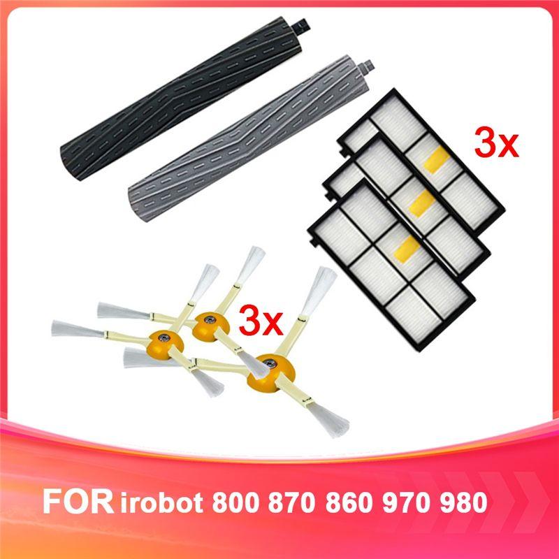 AEE4-For Irobot 800 870 860 970 980 Robot Accessories Roller Brush Side Brush