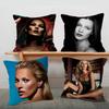 Kate Moss Model Cushion Cover Polyester Sofa Cushions Decorative Throw Pillows Home Decoration Pillowcover
