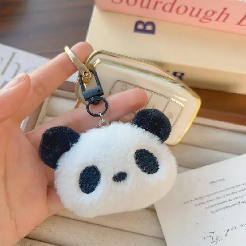 Lovely Panda Key Chains Adults Children Cartoon Animal Plush Backpack Pendant Kawaii Versatile Bag Pendant Fashion Jewelry Gifts