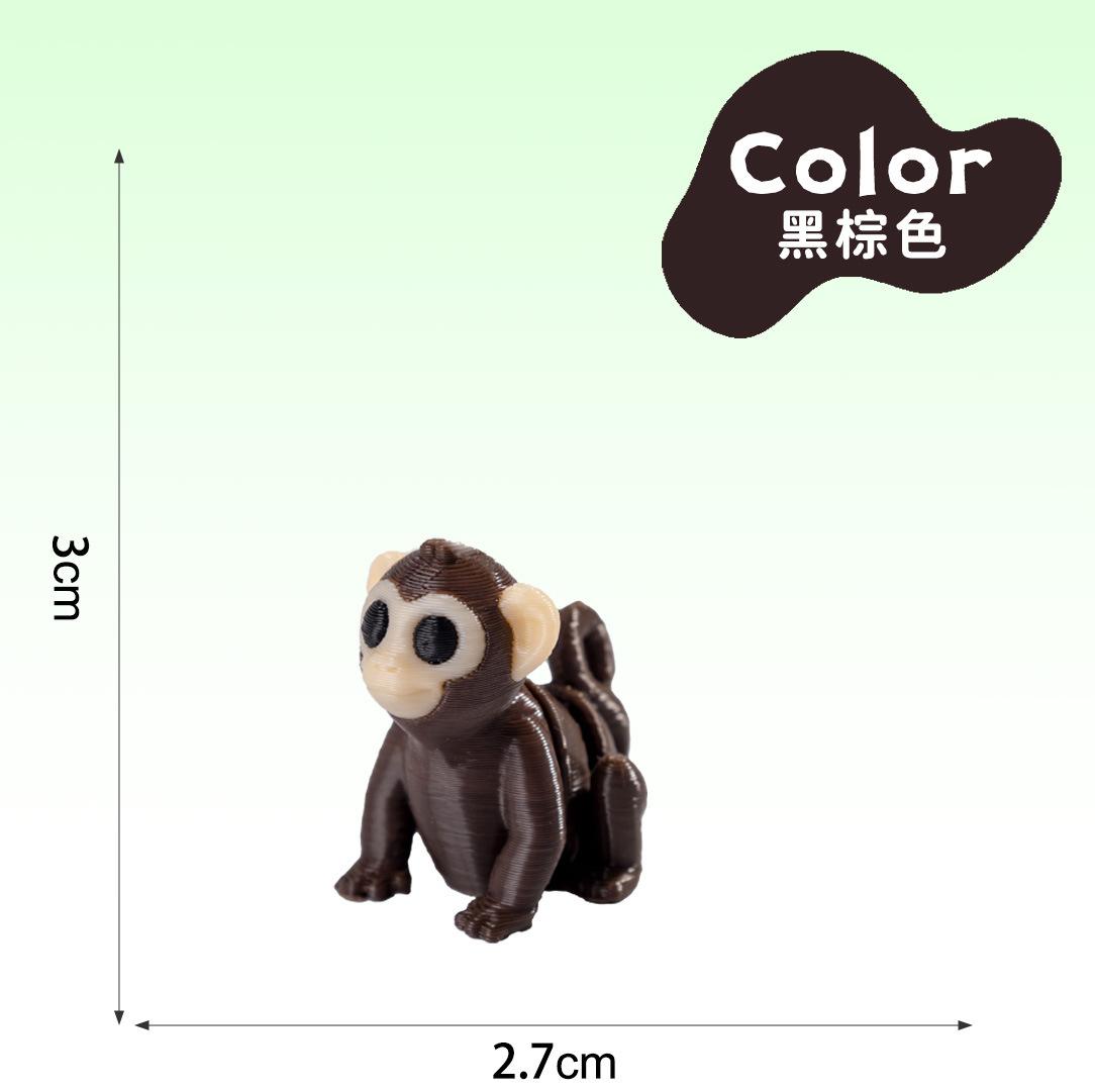 

3D-печатные фигурки разных животных — Креативные и милые маленькие модели игрушек One Size