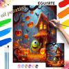 Halloween Mike Oil Painting Kit Home Bedroom Wall Decor Handmade Gift Holiday Art Festive Craft DIY Wall Hanging Ornament Gift