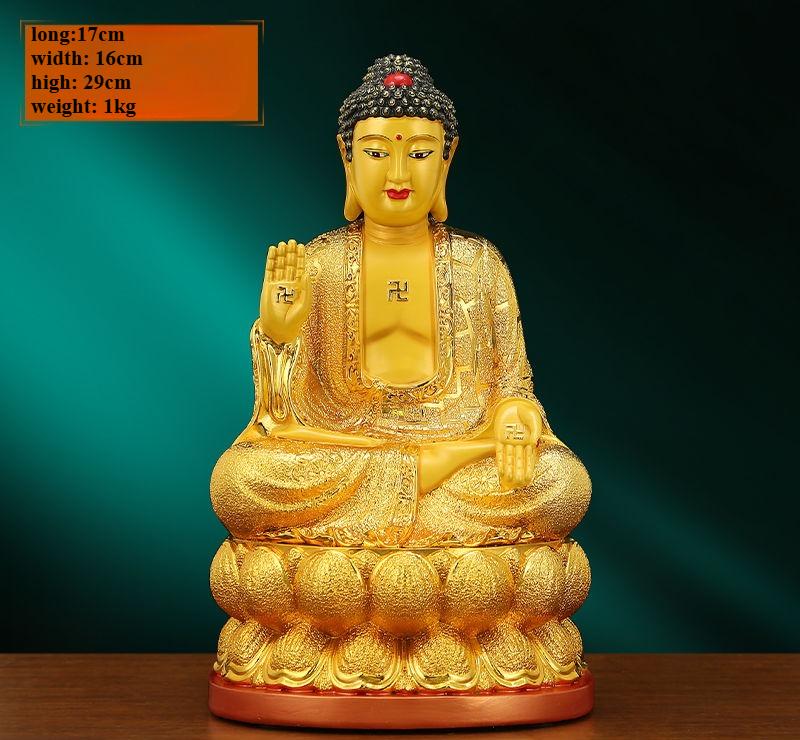 Tathagata Buddha Blessing Decoration Statue of Shakyamuni Buddha Home Decoration