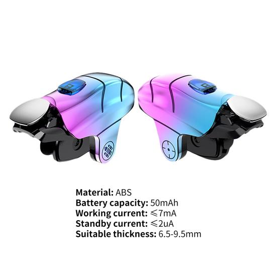 2Pcs Game Controller High Sensitivity 30 Shots/S Fast Free Shooting Key Aim Button