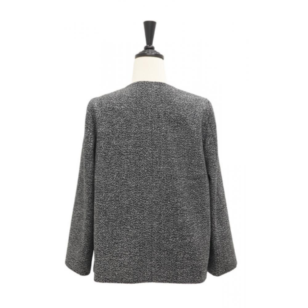 Shiz Madam Suit Jacket For 50s Mother Round Collar J31762