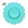 Silicone Floor Drain Cover Sunflower Mat, Bionic Petal Design Anti-Clog Sink Kitchen Accessory Hair Filter, Odor-Proof Drainage Protector for