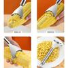 1pcs Kitchen Corn Peeling Stainless Steel Corn Planer Household Corn Peeling Manual Fresh Corn Thresher