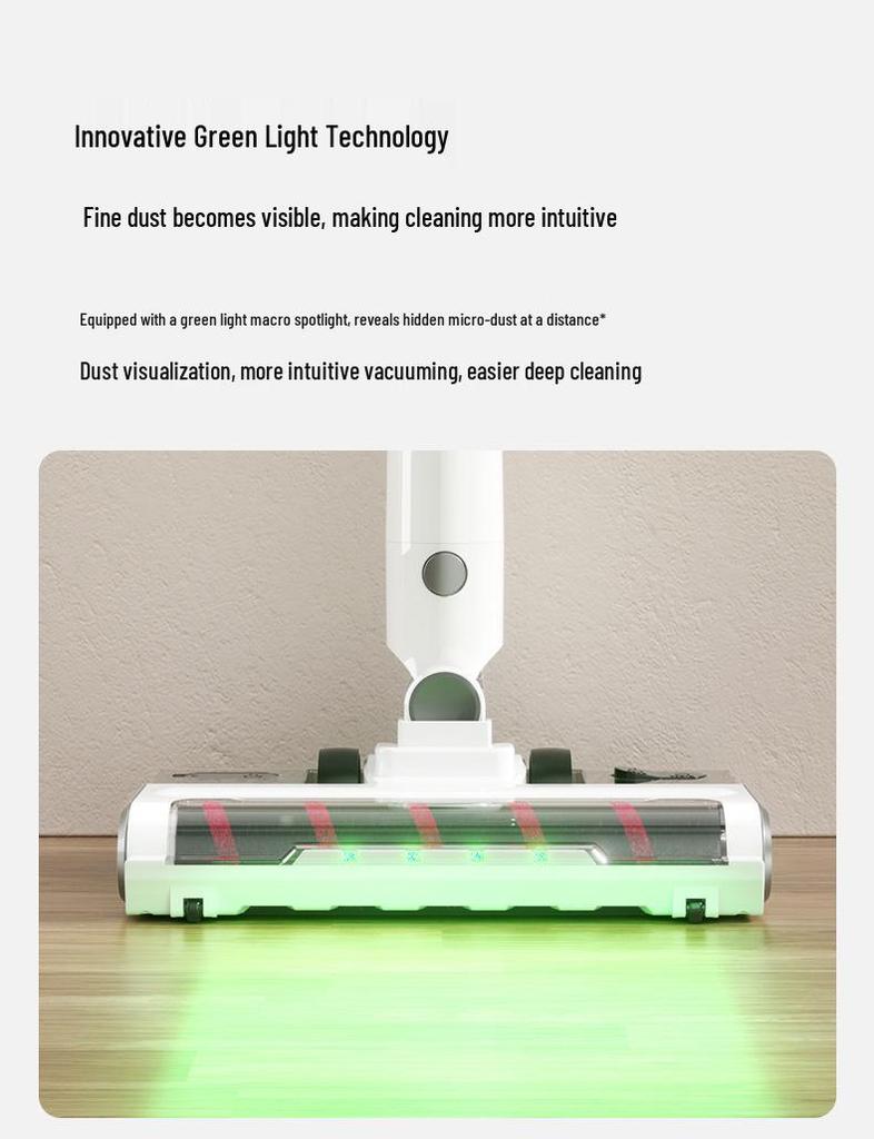 Foldable Wireless Long Handle Roller Brush Vacuum with Mopping for Carpet & Floor – High Suction Handheld Cleaner