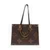[Použité] Onthego MM 'Hnědá Giant Monogram/Hnědá Monogram Reverse Canvas' - Velmi dobrý stav #1HLKNJJ