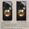 Retro Gold Vinyl  fashion phone cases phone case mobile phones glass for Samsung Galaxy S26 S25 S24 S23 S22 FE,Ultra,Plus